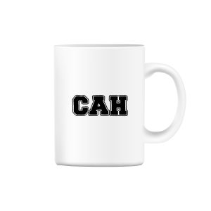 Šálka biela s logom CAH basic