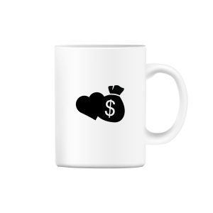Šálka biela Cuple & Hustle icon