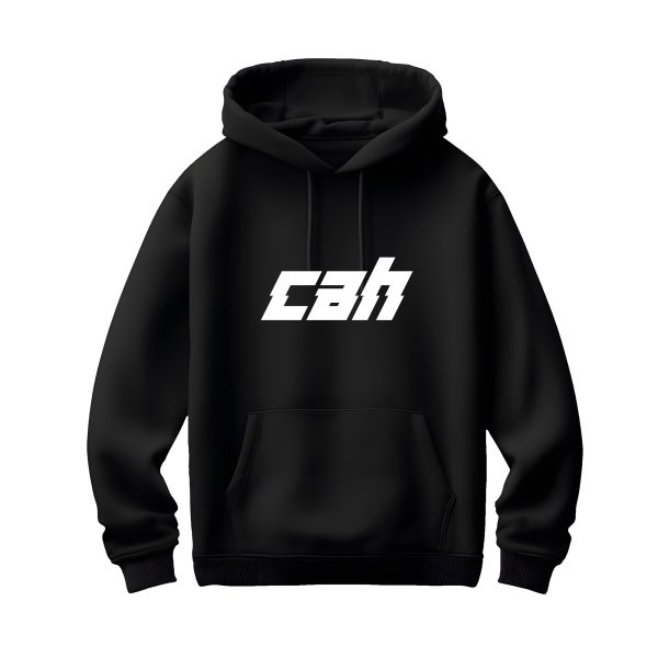 Ultra heavy mikina čierna s logom CAH minimalistic
