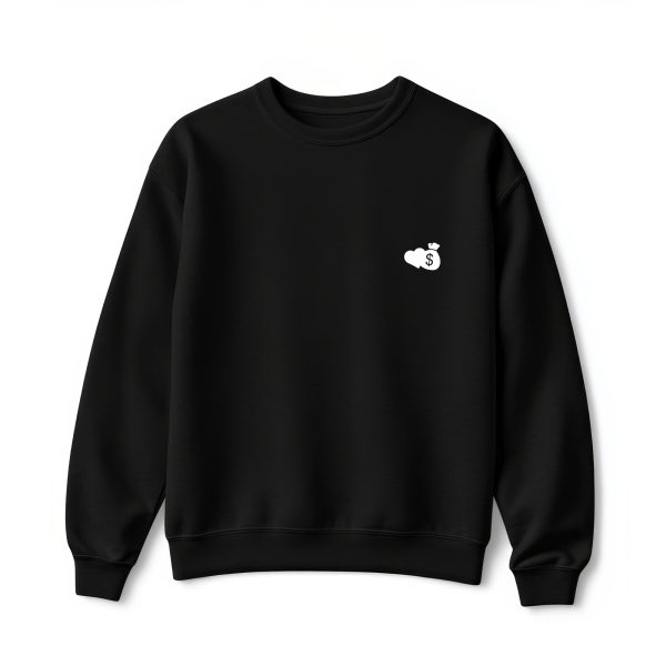 Ultra heavy crewneck mikina čierna Couple & Hustle icon miniature