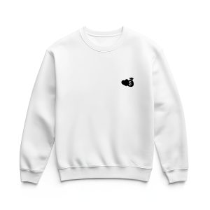 Ultra heavy crewneck mikina biela Couple & Hustle icon miniature
