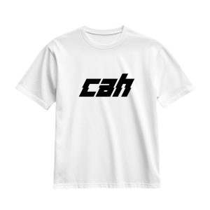 Ultra heavy tričko biele s logom CAH minimalistic