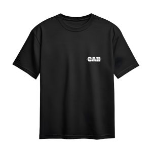Ultra heavy tričko čierne s logom CAH basic miniature s nápisom cez stred