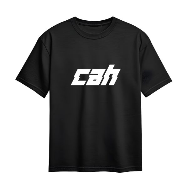 Ultra heavy tričko čierne s logom CAH minimalistic